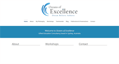 Desktop Screenshot of oceansofexcellence.com