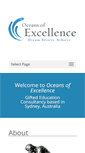 Mobile Screenshot of oceansofexcellence.com
